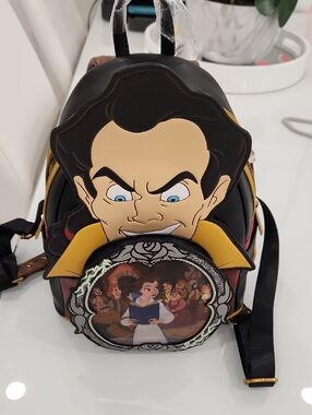 Loungefly Black, Brown and Yellow Animated Mini Backpack